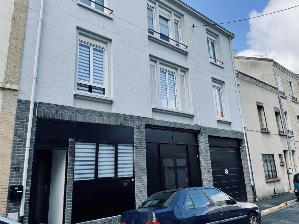 Le Cinquante-Deux Appartement De Charme Reims Exterior foto